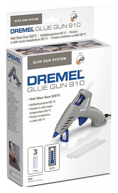 Dremel 910-3 Heißklebepistole - Perfekt für feine Heißklebearbeiten